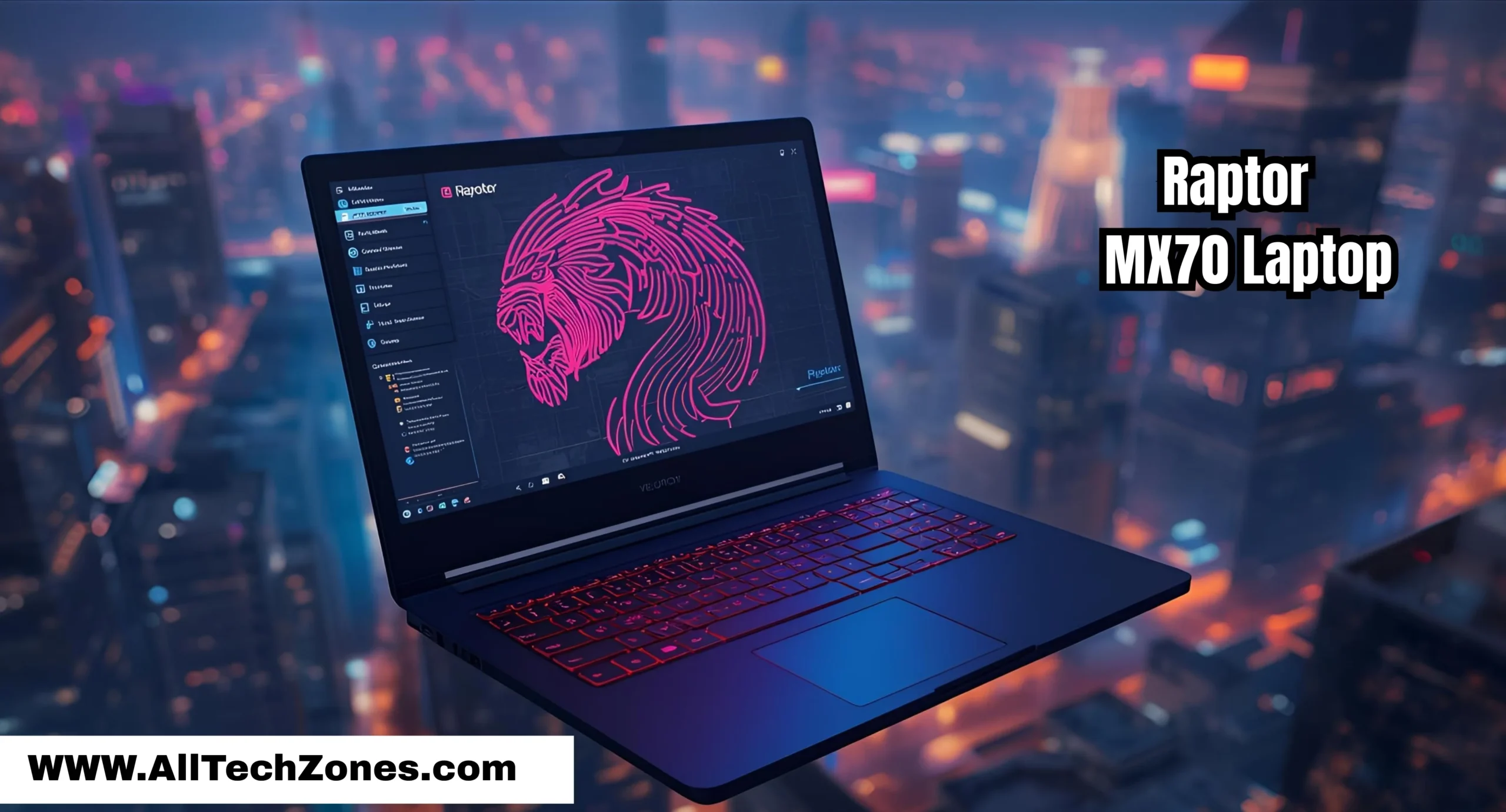 raptor mx70 laptop