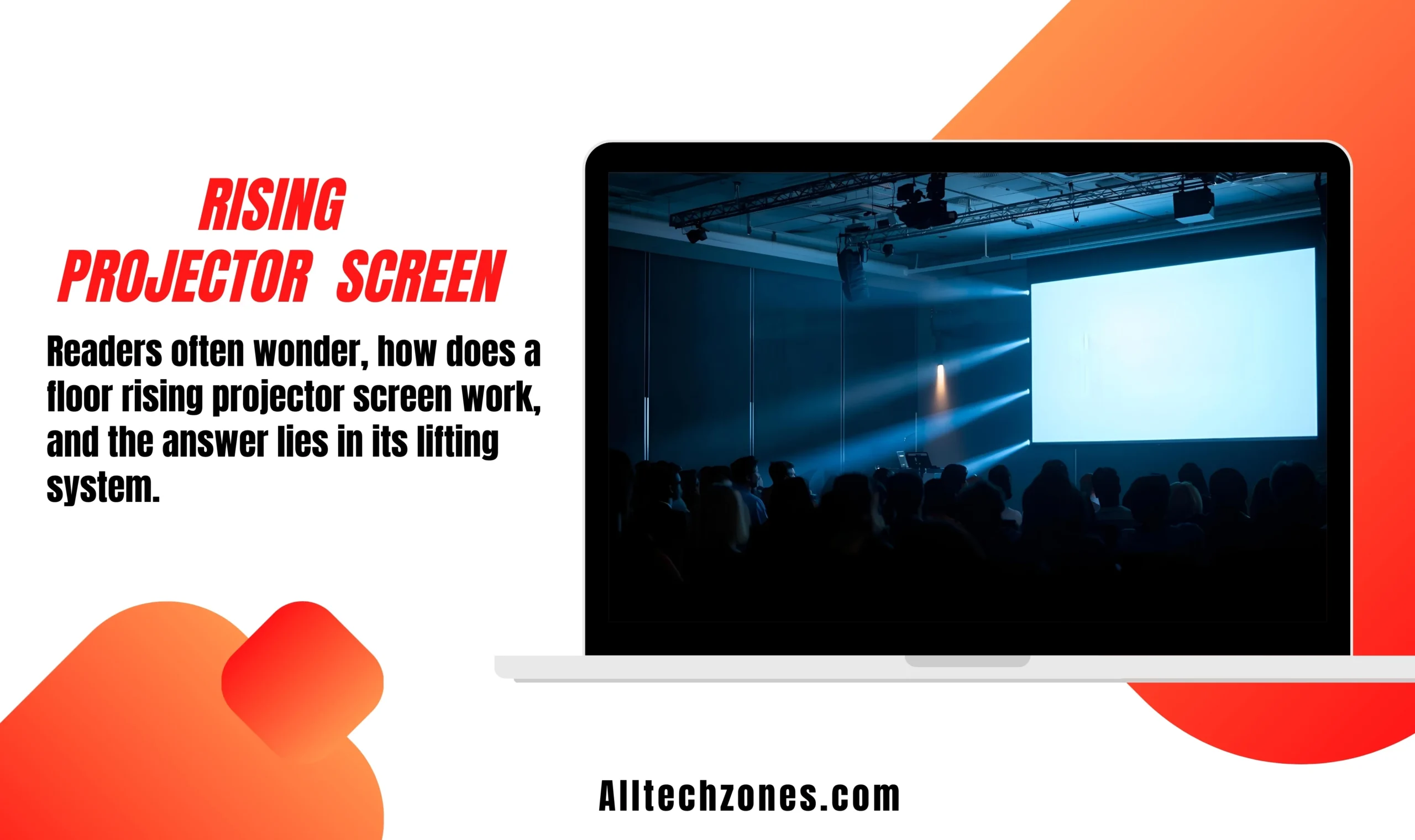 rising projector screen
