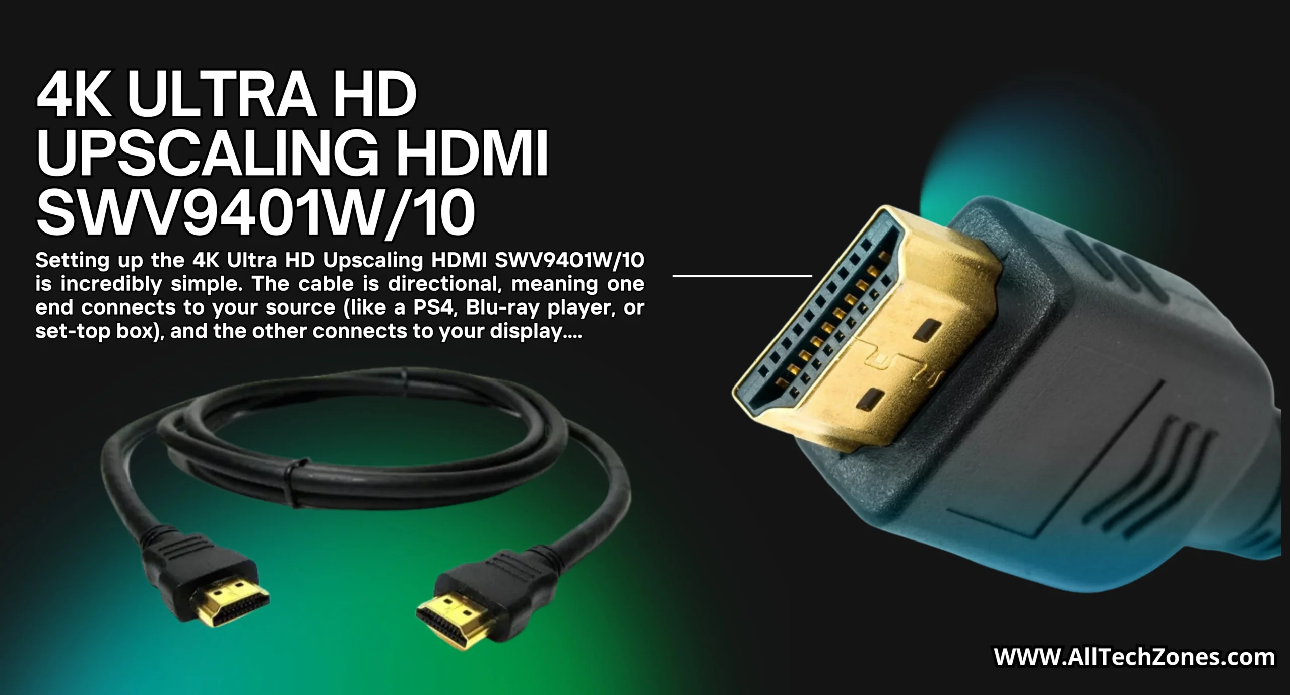 4k ultra hd upscaling hdmi swv9401w/10