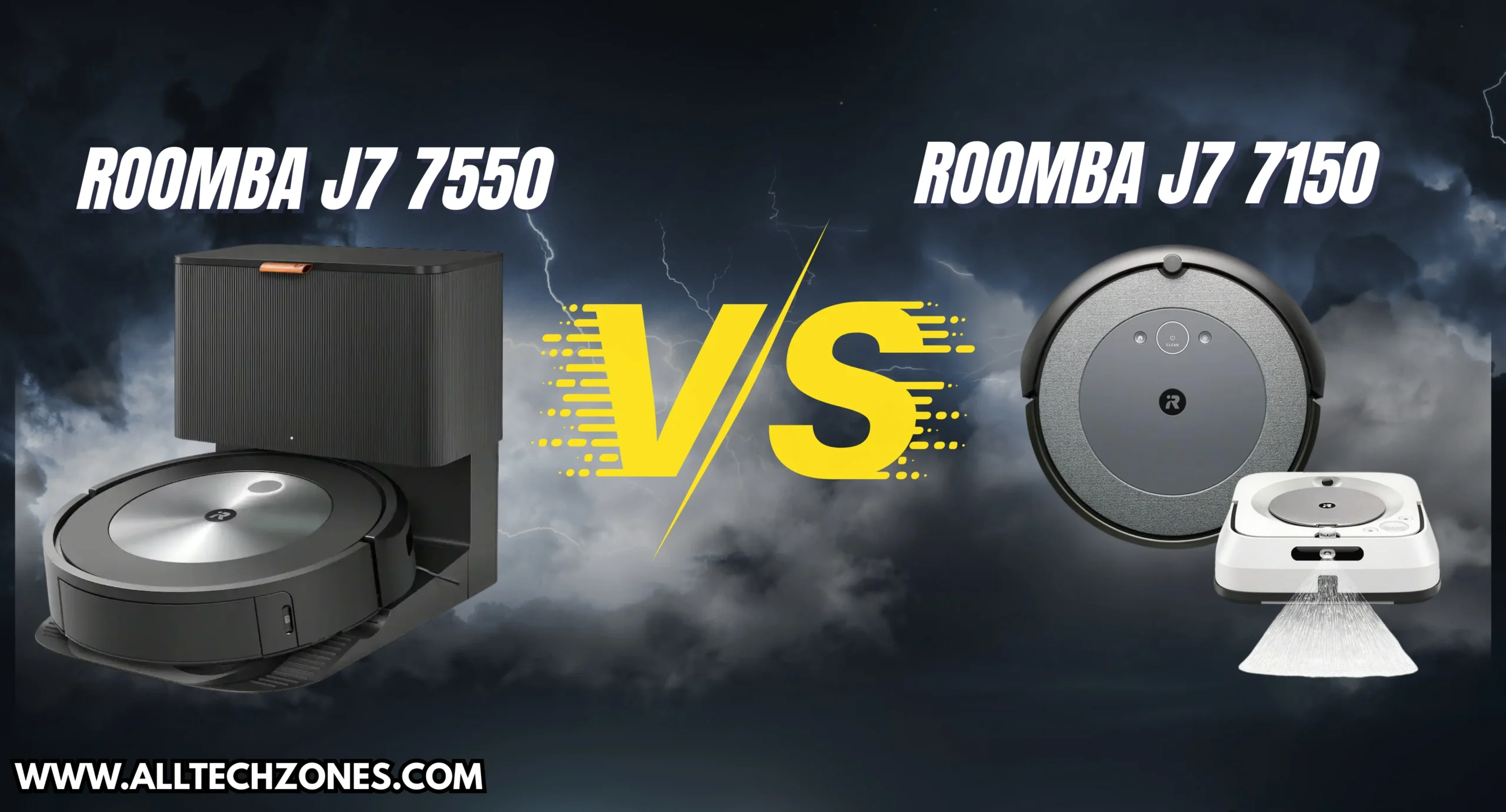 roomba j7 7550 vs 7150