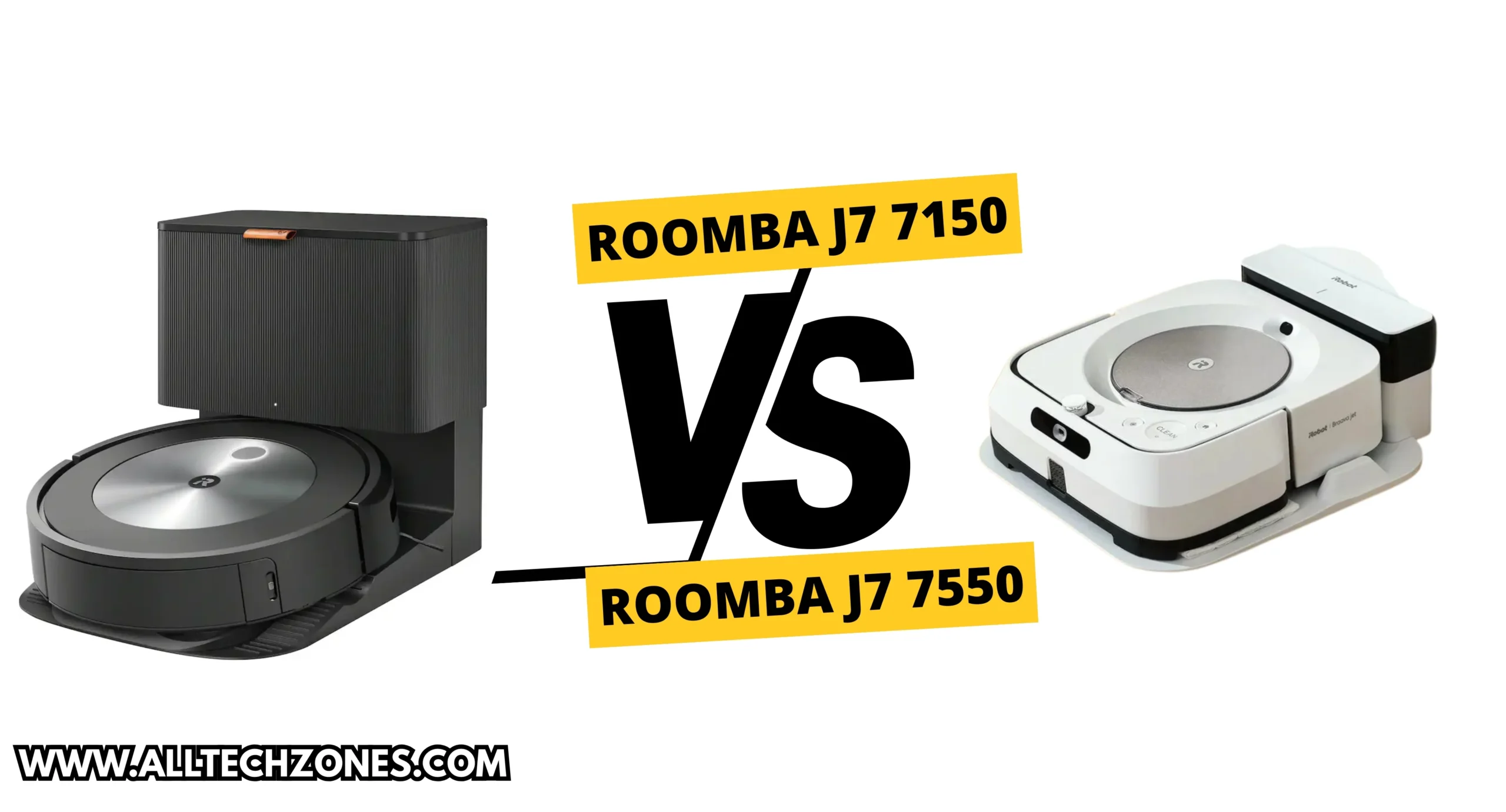 roomba j7 7550 vs 7150