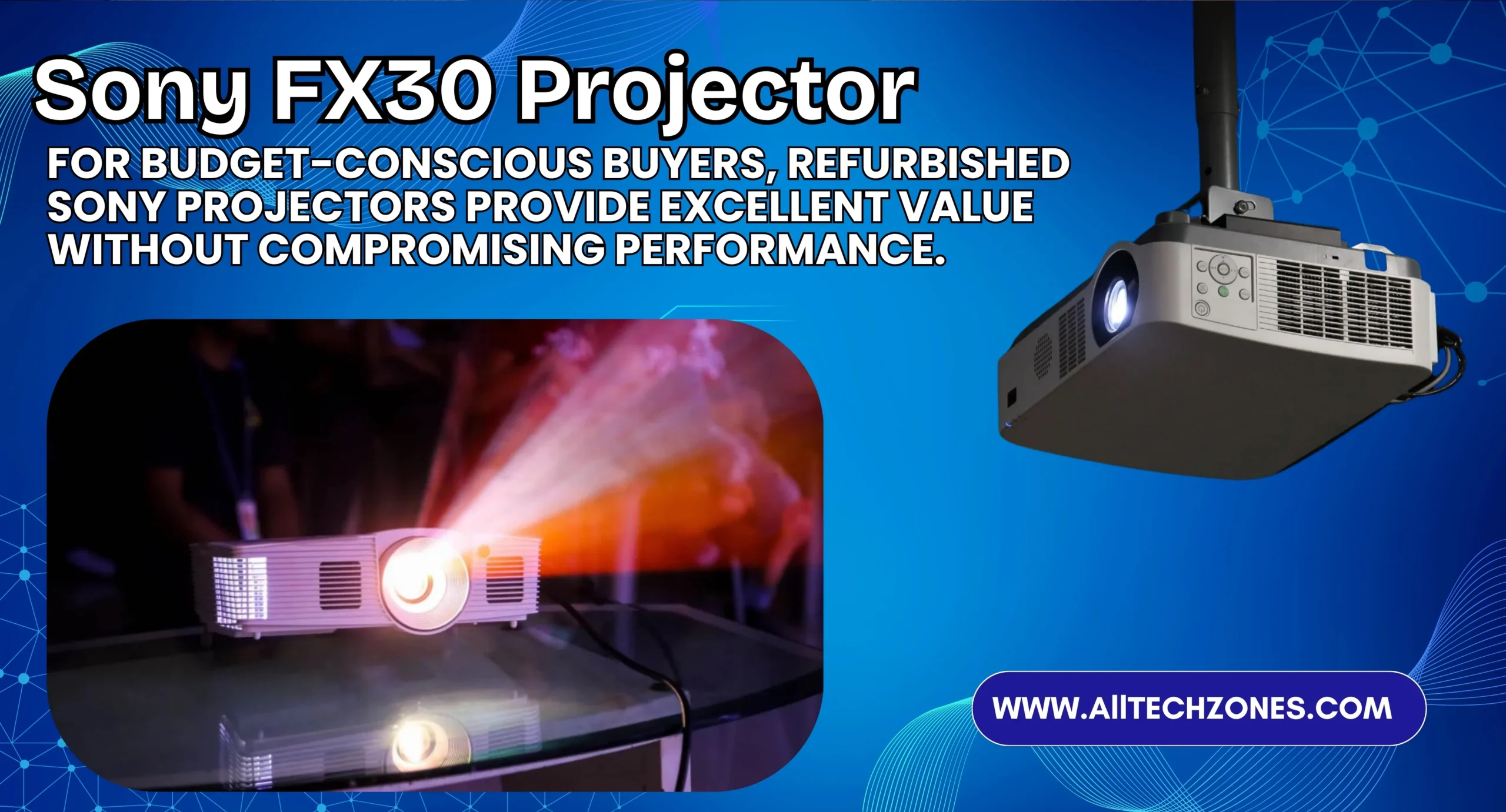 sony fx30 projector