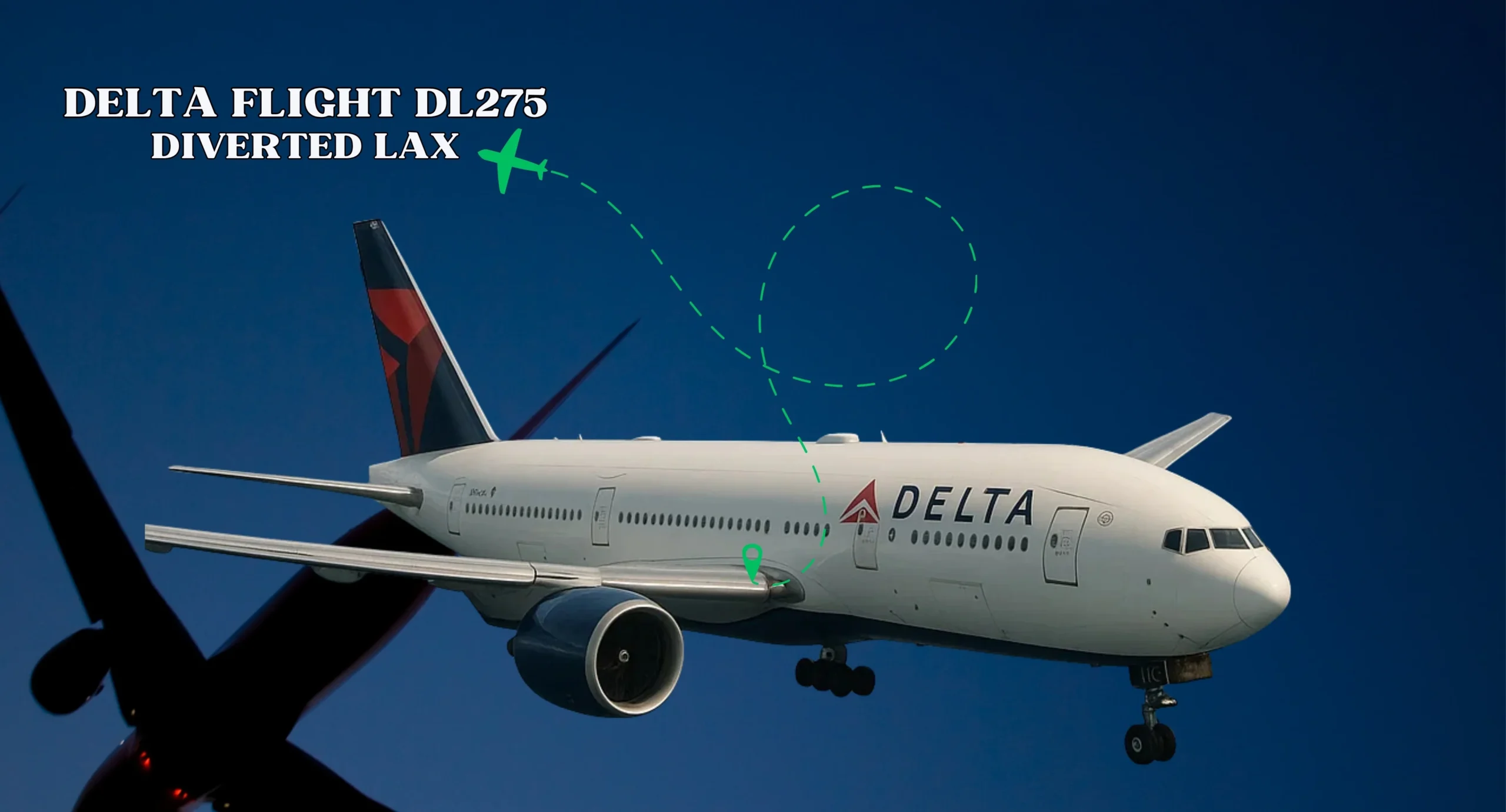 delta flight dl275 diverted lax